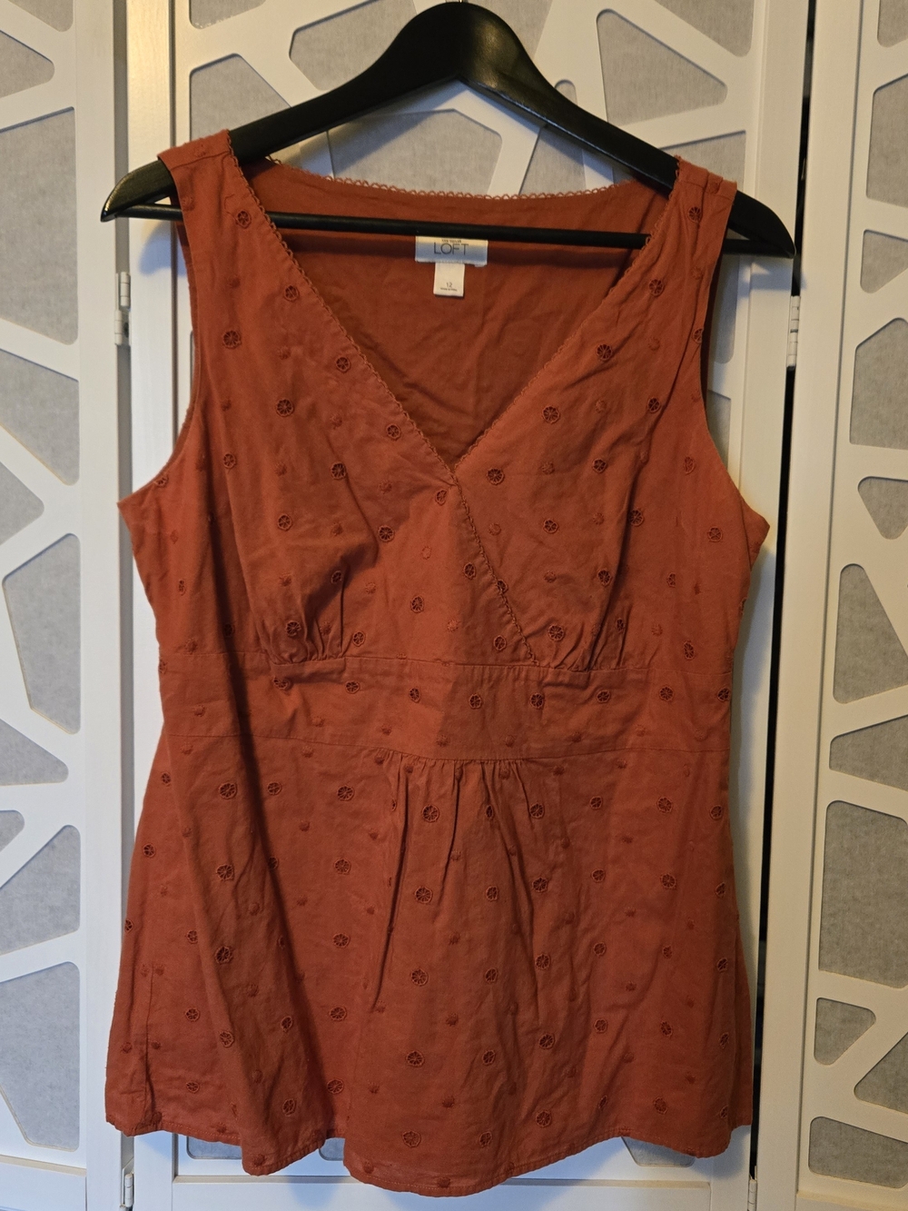 LOFT | Embroidered Blouse